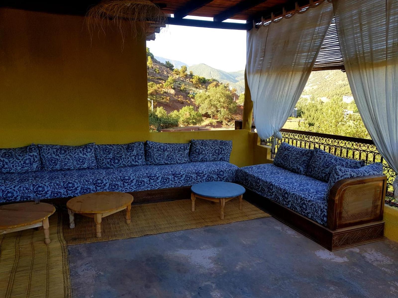 Hotel Ourika Timalizène le jardin des délices Tamezindert Exterior foto