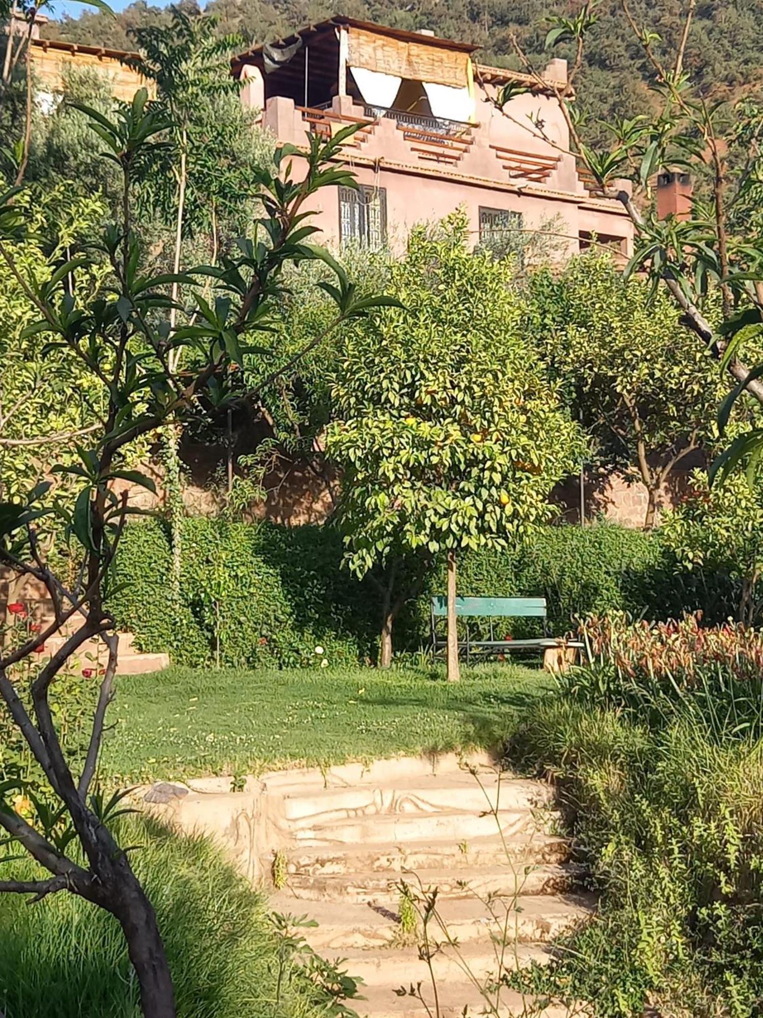 Hotel Ourika Timalizène le jardin des délices Tamezindert Exterior foto